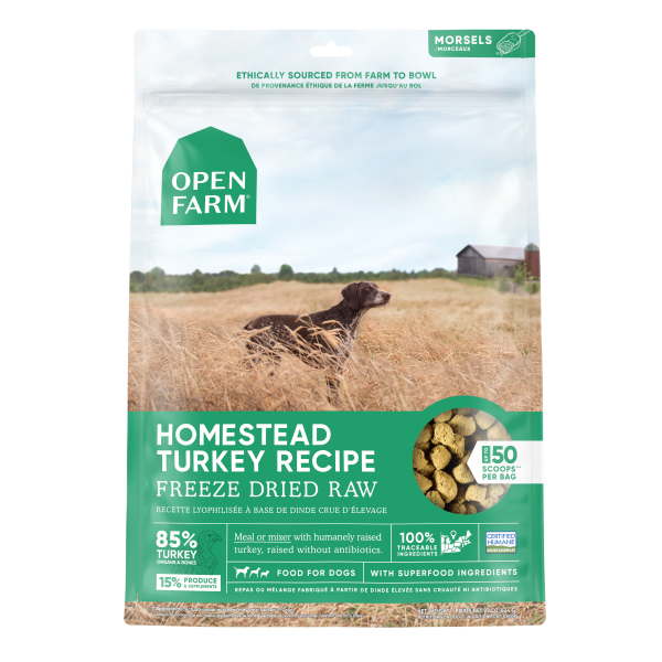 Open Farm Dog Freeze Dried Raw Turkey 22oz