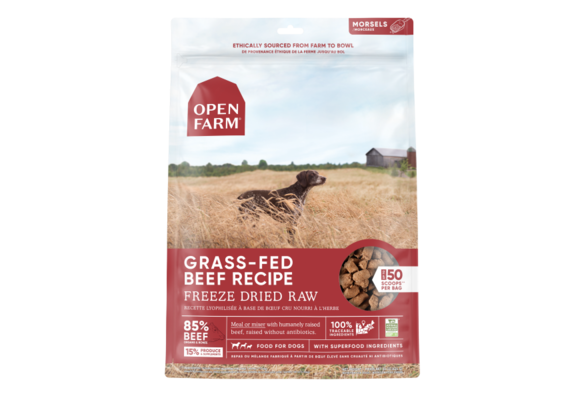 Open Farm Dog Freeze Dried Raw Beef 22oz