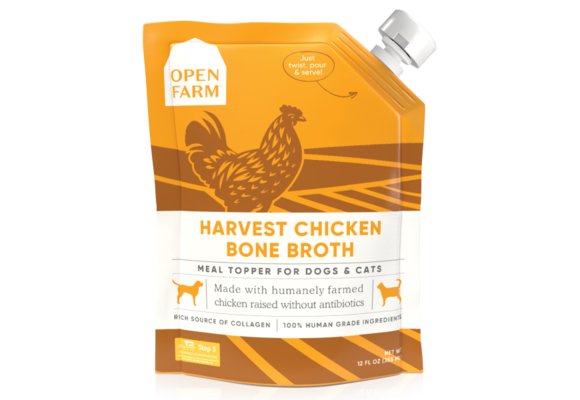 Open Farm Bone Broth - Chicken 12oz