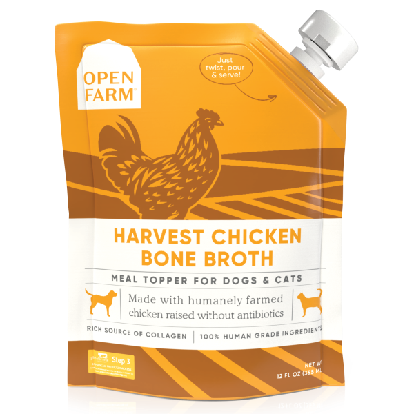 Open Farm Bone Broth - Chicken 12oz