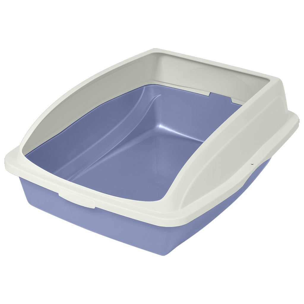 VanNess Litter Pan w/Rim Large 19x15x4"