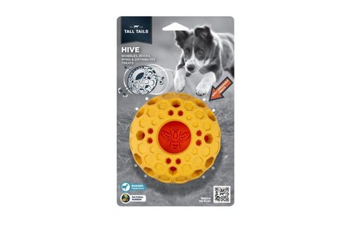 *Disc* Tall Tails Natural Rubber Hive Toy