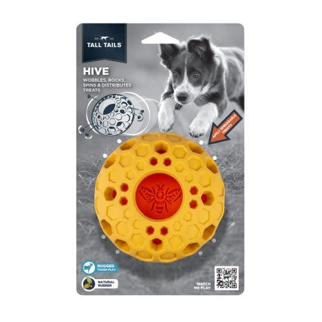 *Disc* Tall Tails Natural Rubber Hive Toy