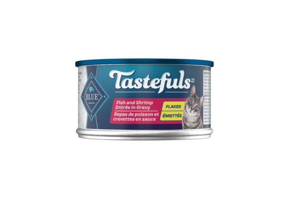 Blue Tastefuls Fish & Shrimp Flaked In Gravy 3oz