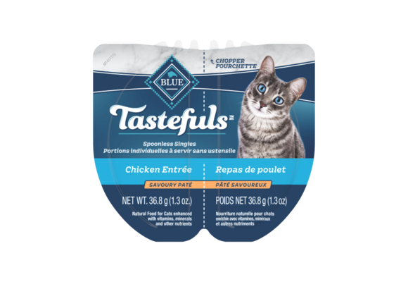 Blue Tastefuls Spoonless Singles Chicken Pate 2.6oz
