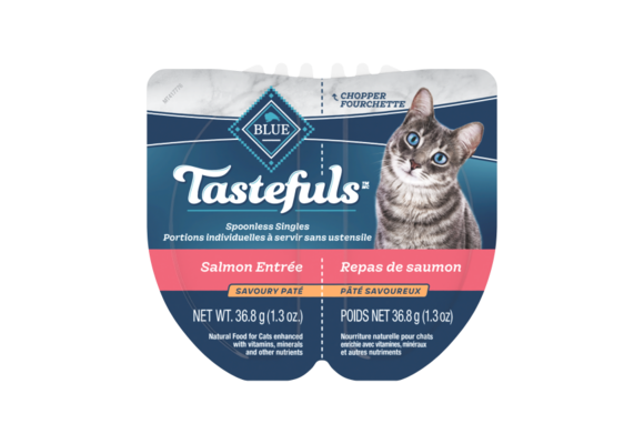 Blue Tastefuls Spoonless Singles Salmon Pate 2.6oz