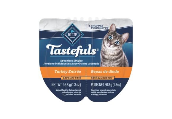Blue Tastefuls Spoonless Singles Turkey Pate 2.6oz