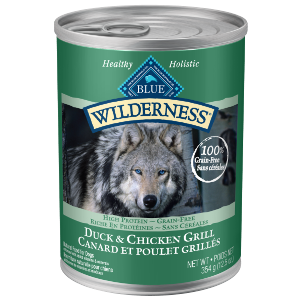 Blue Wilderness Dog Duck Chicken 12.5oz 12 cs Woofy s by Paw Street Market