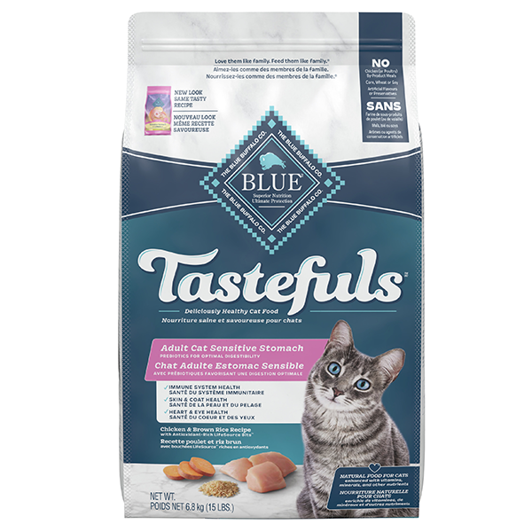 Blue Tastefuls Sensitive Stomach Chicken & Rice 15lb