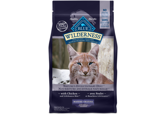 Blue wolf cat food sale