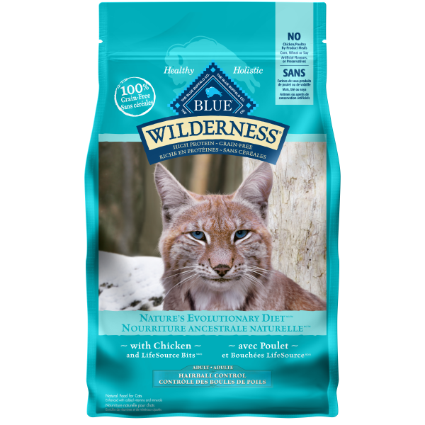 Blue Wilderness Indoor Hairball Control Chicken 5lb