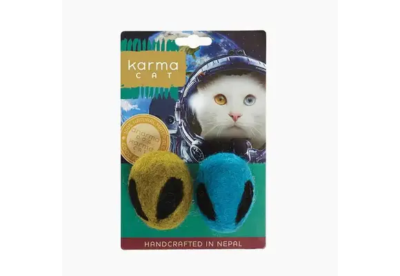 Karma Cat - Alien Head 2pk