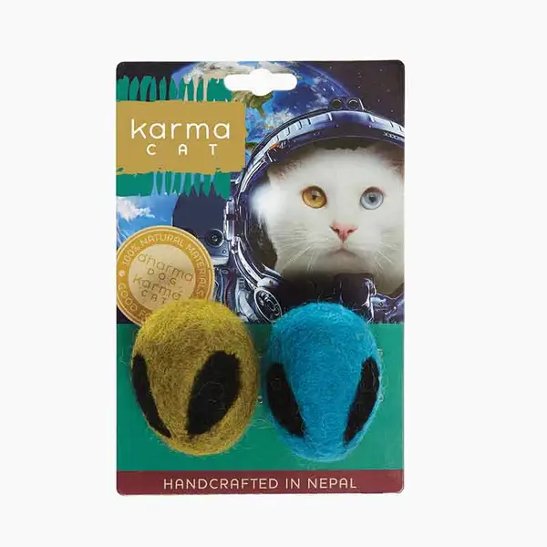 Karma Cat - Alien Head 2pk