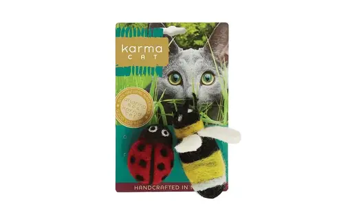 Karma Cat - Ladybug & Bee 2pk