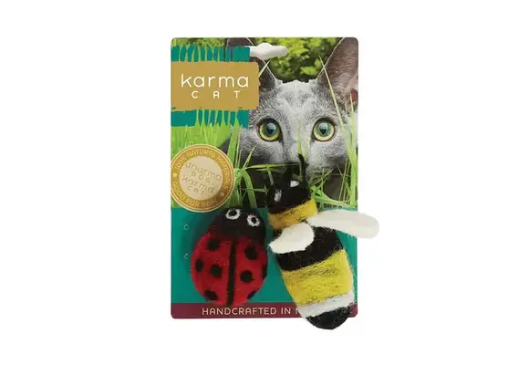 Karma Cat - Ladybug & Bee 2pk