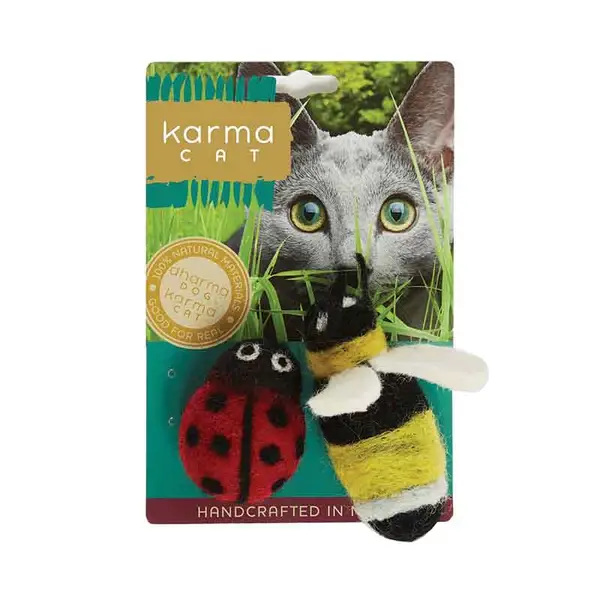 Karma Cat - Ladybug & Bee 2pk