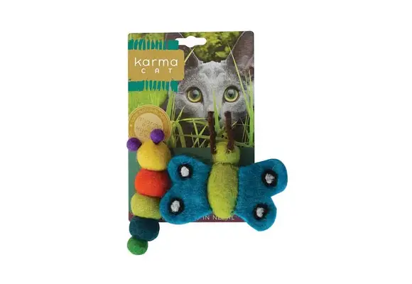 Karma Cat - Caterpillar & Butterfly 2pk