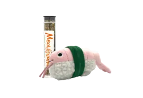 Meowijuana "Get Wrapped" Shrimp Sushi