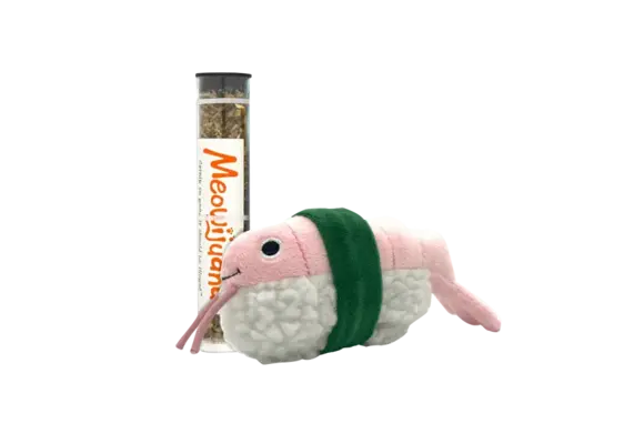 Meowijuana "Get Wrapped" Shrimp Sushi