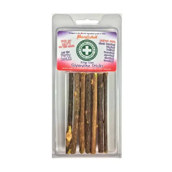 Meowijuana Silvervine Stick 6pk