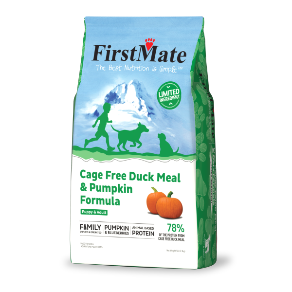 FirstMate LID Duck & Pumpkin Dog 5lb