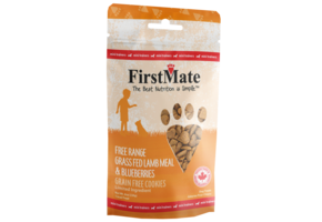 FirstMate Dog Treats Lamb & Blueberries Mini Trainers 8oz