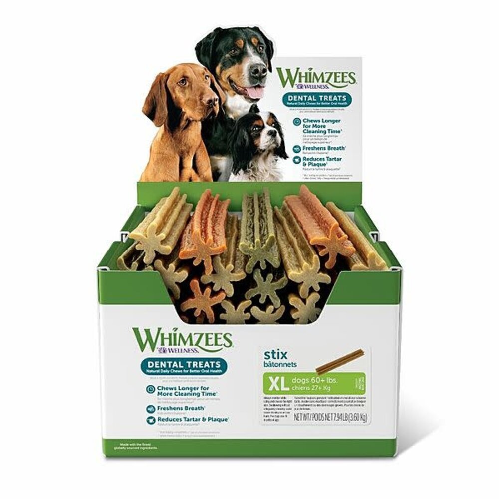 Whimzees Stix Whimzees Xlarge #Whimzees Stix X-Large (30/cs)
