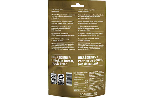 PureBites Feline Chicken & Duck 32g