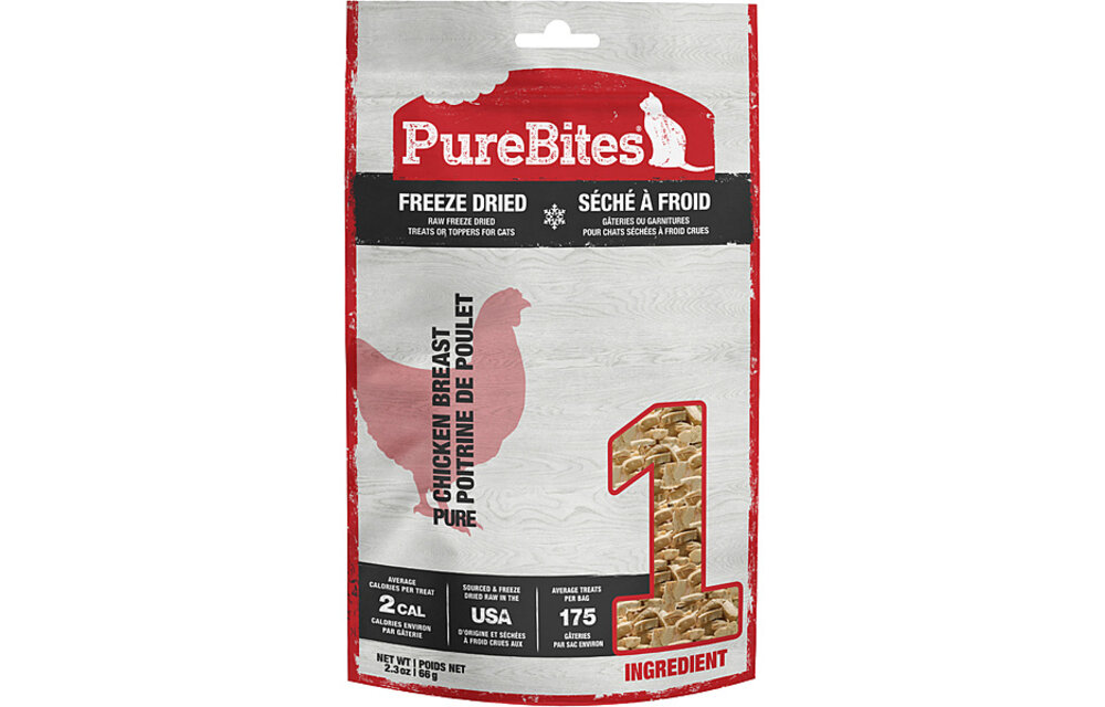 PureBites Feline Chicken 66gm