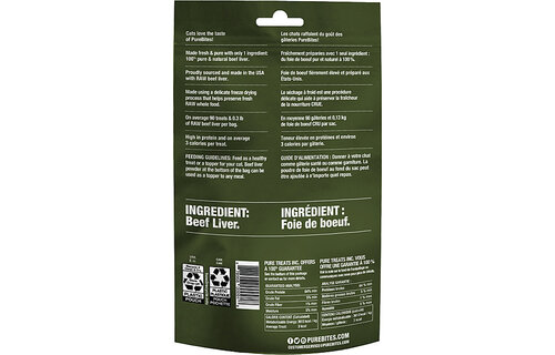 PureBites Feline Beef Liver 44g