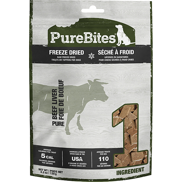 PureBites Beef Liver 120g