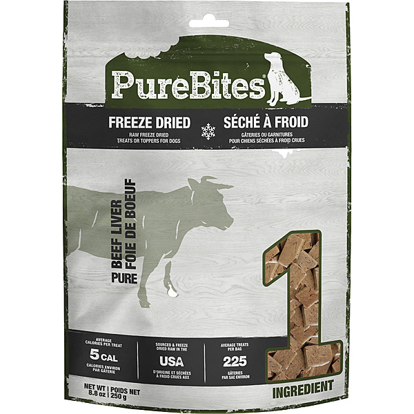 PureBites Beef Liver 250g