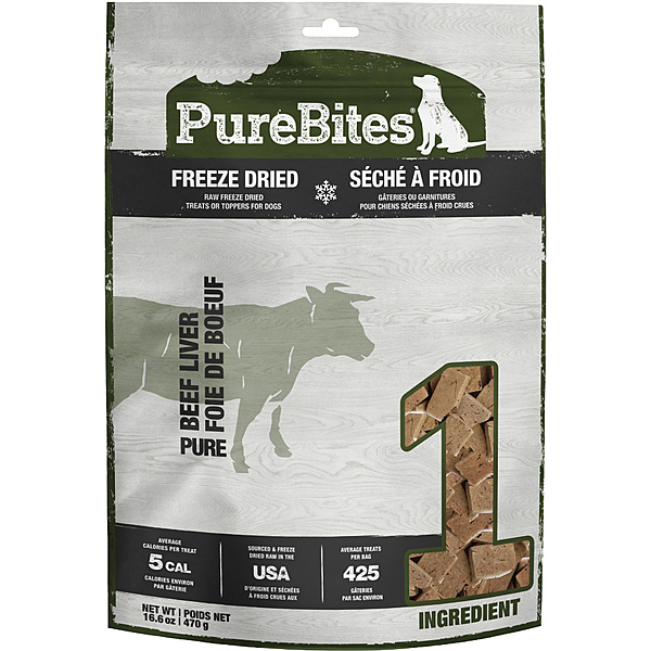 PureBites Beef Liver Super Value 470g