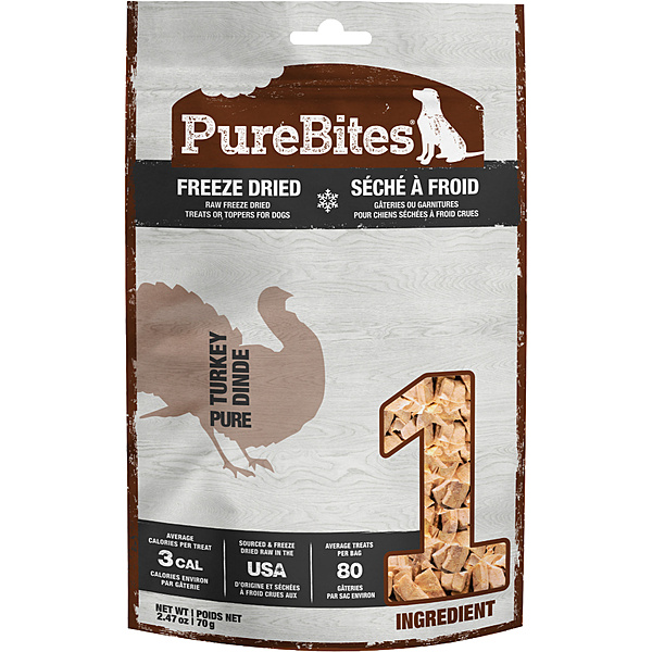 Pure Bites Dog Turkey 70g