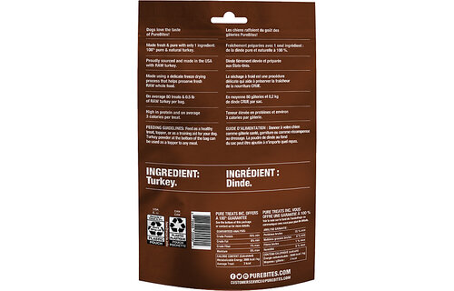 Pure Bites Dog Turkey 70g