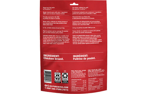 PureBites DG Chicken Jerky 599g