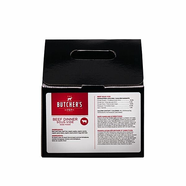 Butcher's Pup Beef Dinner Sous-Vide 6Lb