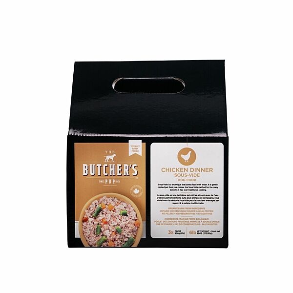 Butcher's Pup Chicken Dinner Sous-Vide 6Lb