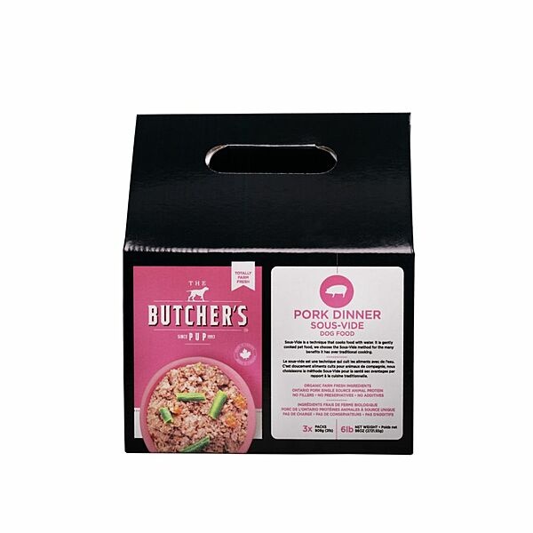 Butcher's Pup Pork Dinner Sous-Vide 6Lb