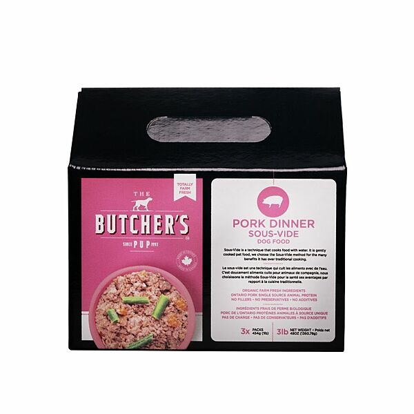 Butcher's Pup Pork Dinner Sous-Vide 3Lb