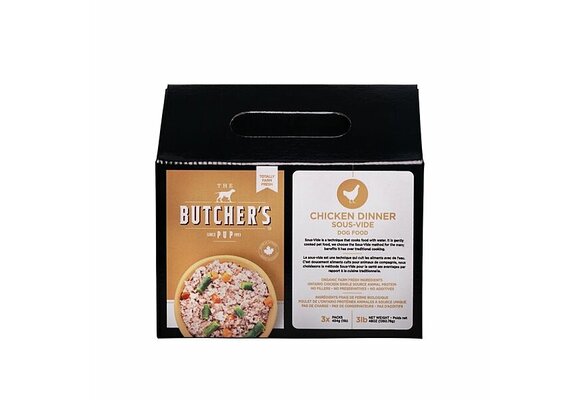 Butcher's Pup Chicken Dinner Sous-Vide 3Lb