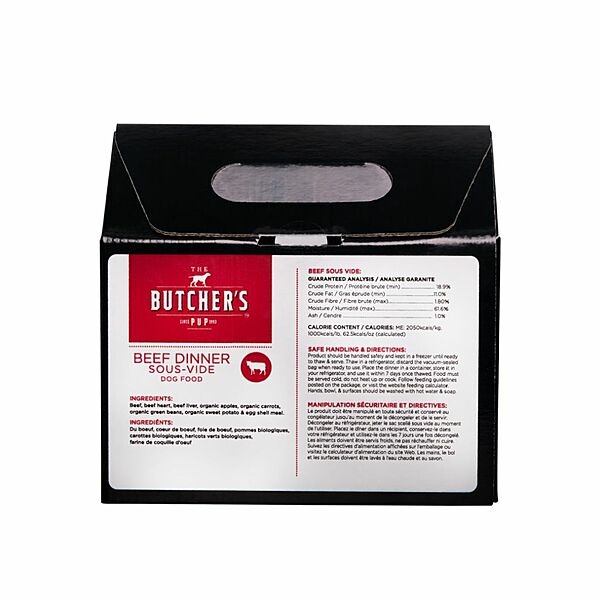 Butcher's Pup Beef Dinner Sous-Vide 3lb