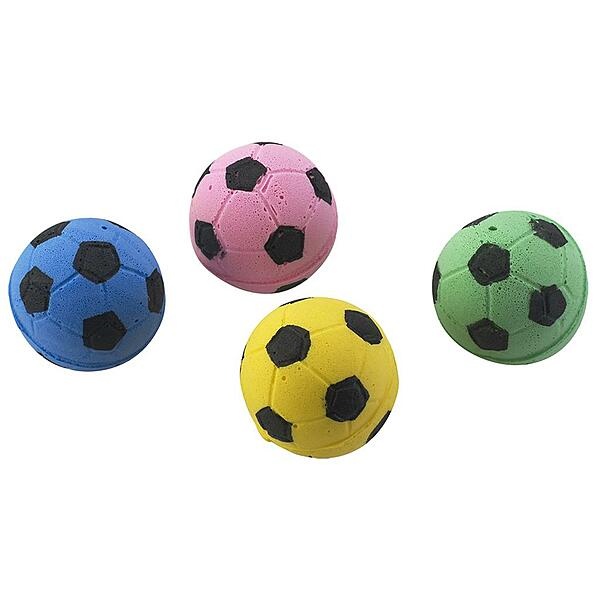 Spot Sponge Soccer Balls 4PK