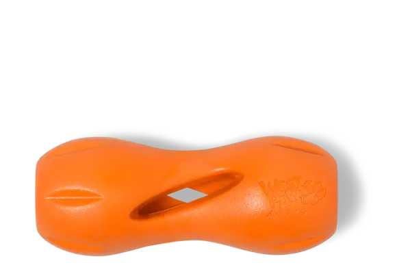 West Paw Qwizl Large 6.5" Tangerine