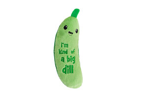 Petstages Crunchy Pickle Kicker Green