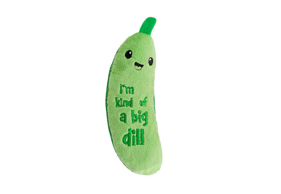 Petstages Crunchy Pickle Kicker Green