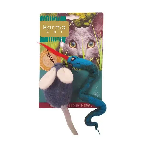 Karma Cat - Mouse & Snake 2pk