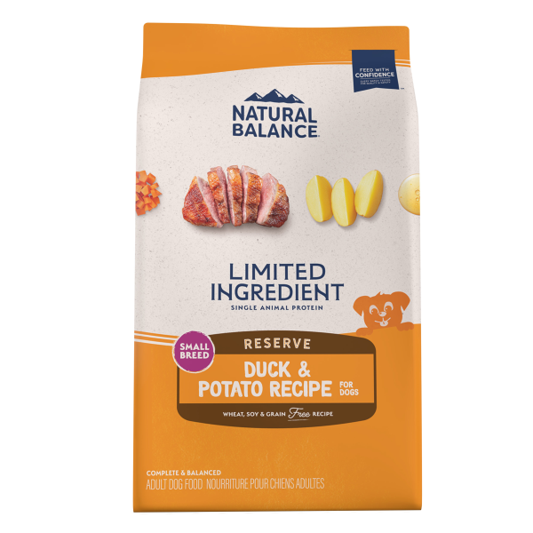 Natural Balance Small Breed Pot/Duck 4lbs