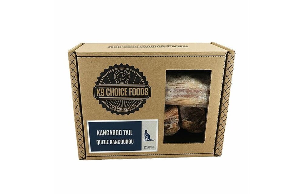 K9 Choice Kangaroo Tail Cut 3lb