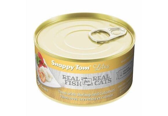 Snappy Tom Lites Tuna, Shrimp & Calamari 156g